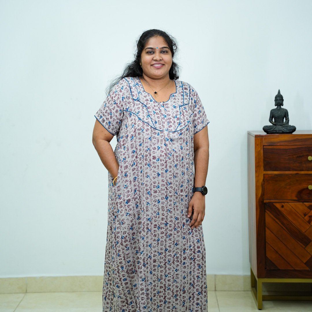 Premium Spun Cotton Nighty