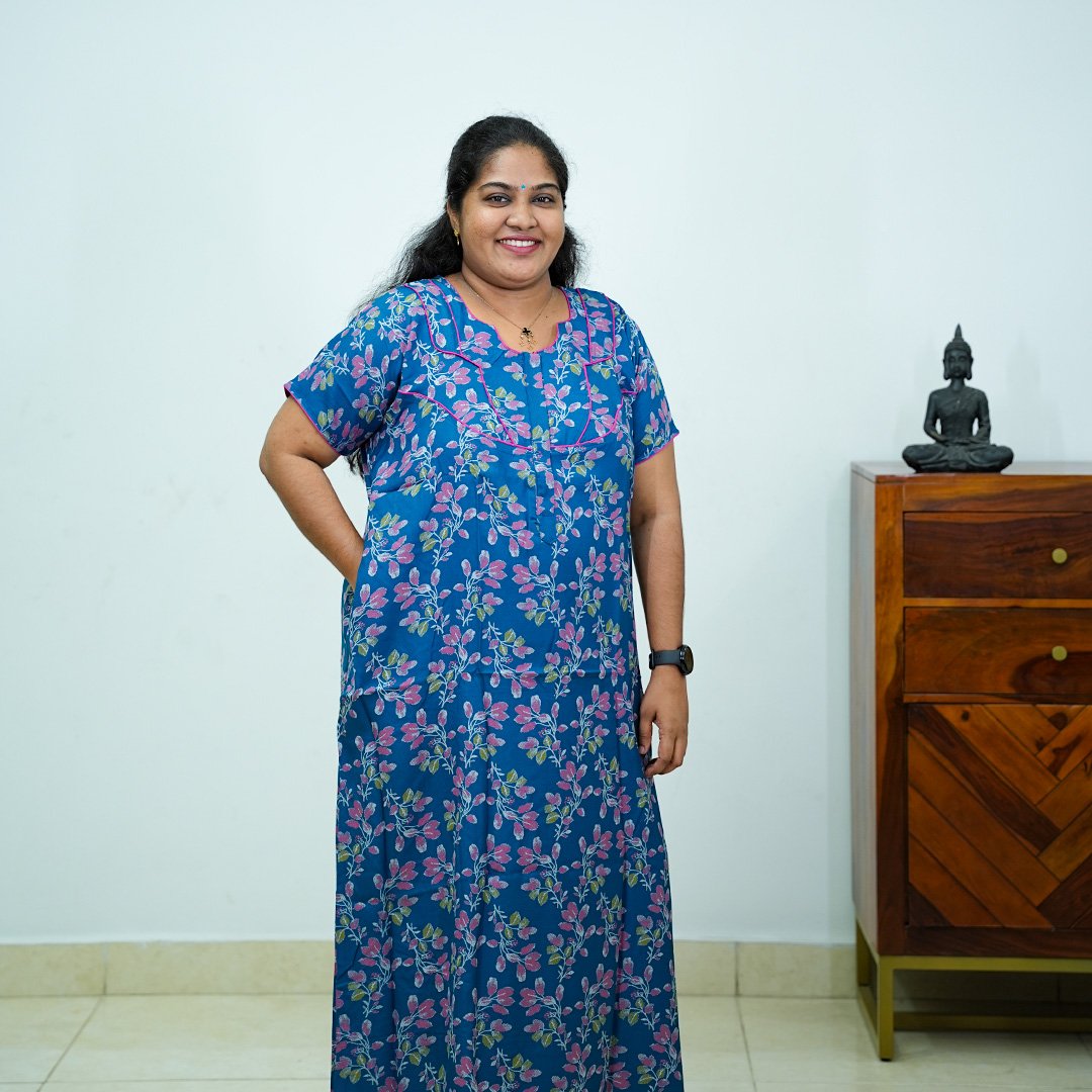 Premium Spun Cotton Nighty