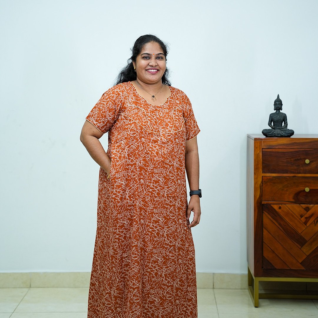 Premium Spun Cotton Nighty