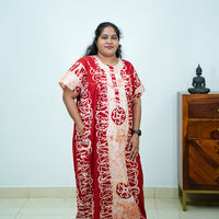 Plus Size Batik Cotton Nighty