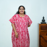 Plus Size Batik Cotton Nighty