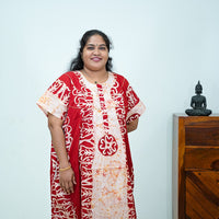 Plus Size Batik Cotton Nighty