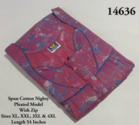 Premium Spun Cotton Nighty