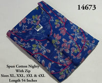 Premium Spun Cotton Nighty