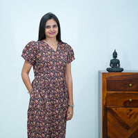 Kalamkari Kantha Work Frock