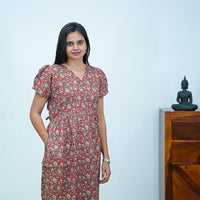 Kalamkari Kantha Work Frock