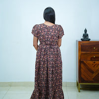 Kalamkari Kantha Work Frock