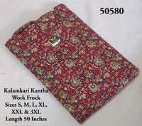 Kalamkari Kantha Work Frock