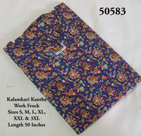 Kalamkari Kantha Work Frock
