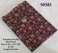 Kalamkari Kantha Work Frock